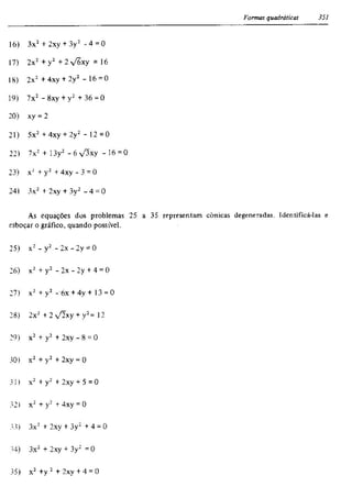 Álgebra linear e geometria analítica 2ª edição