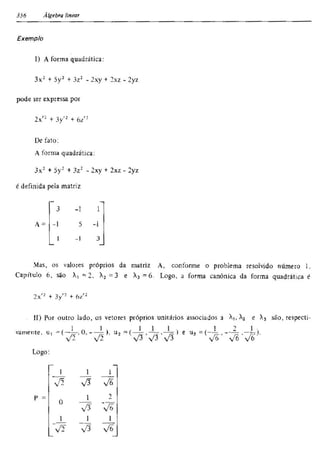 Álgebra linear e geometria analítica 2ª edição