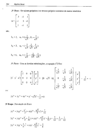 Álgebra linear e geometria analítica 2ª edição