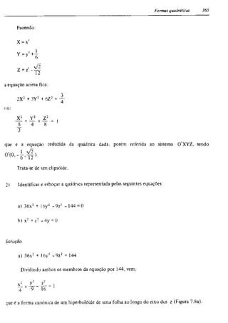 Álgebra linear e geometria analítica 2ª edição
