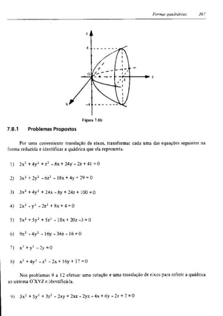 Álgebra linear e geometria analítica 2ª edição