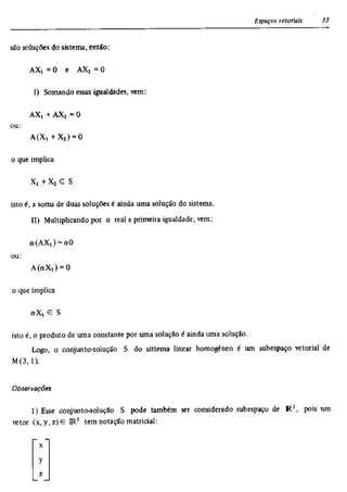Álgebra linear e geometria analítica 2ª edição