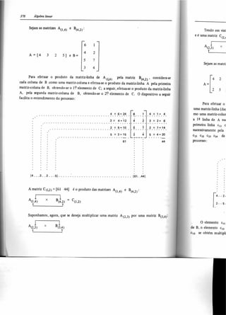 Álgebra linear e geometria analítica 2ª edição