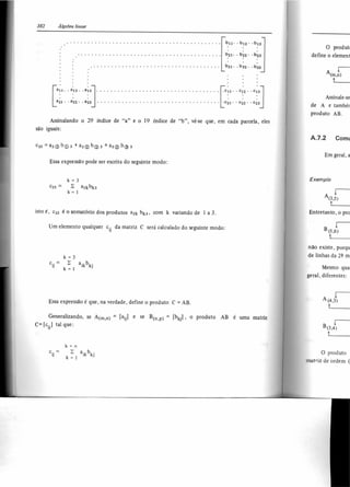 Álgebra linear e geometria analítica 2ª edição