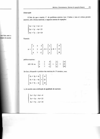 Álgebra linear e geometria analítica 2ª edição