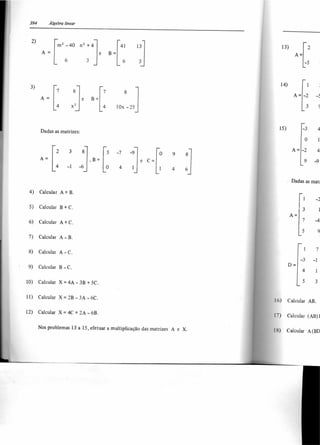 Álgebra linear e geometria analítica 2ª edição
