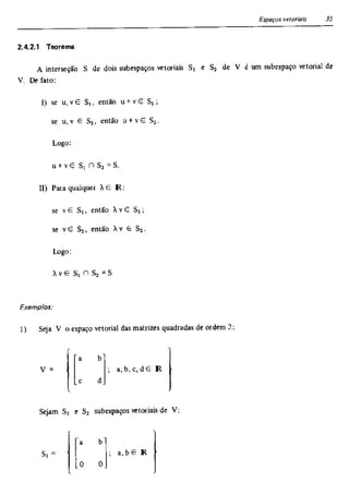 Álgebra linear e geometria analítica 2ª edição