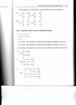 Álgebra linear e geometria analítica 2ª edição