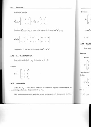 Álgebra linear e geometria analítica 2ª edição