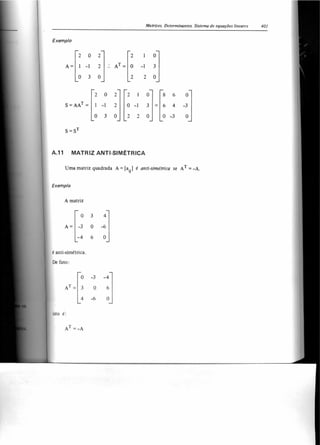 Álgebra linear e geometria analítica 2ª edição