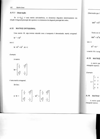 Álgebra linear e geometria analítica 2ª edição