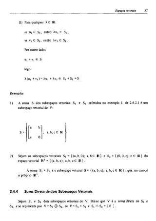 Álgebra linear e geometria analítica 2ª edição