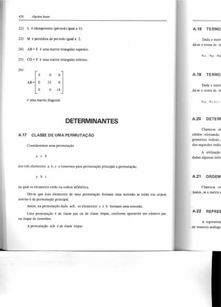 Álgebra linear e geometria analítica 2ª edição
