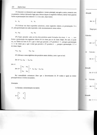 Álgebra linear e geometria analítica 2ª edição
