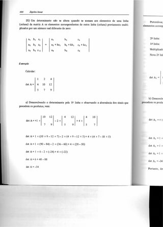 Álgebra linear e geometria analítica 2ª edição