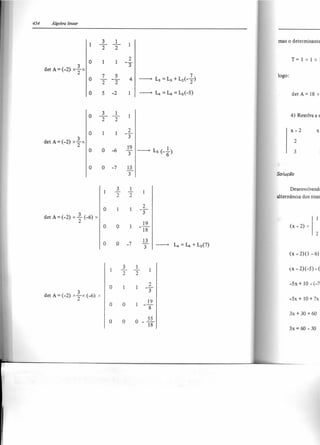 Álgebra linear e geometria analítica 2ª edição
