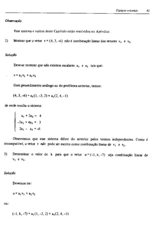 Álgebra linear e geometria analítica 2ª edição