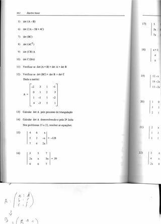 Álgebra linear e geometria analítica 2ª edição