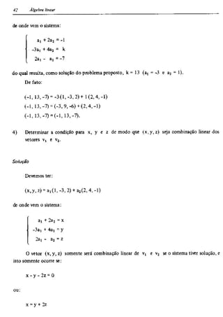 Álgebra linear e geometria analítica 2ª edição