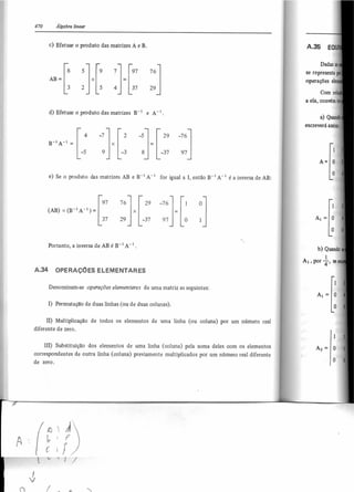 Álgebra linear e geometria analítica 2ª edição