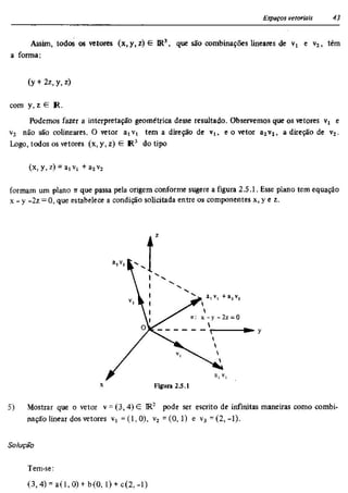 Álgebra linear e geometria analítica 2ª edição