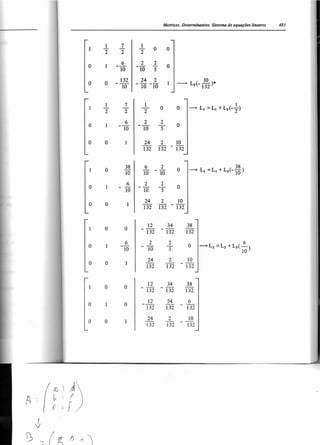 Álgebra linear e geometria analítica 2ª edição
