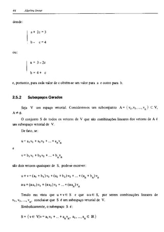 Álgebra linear e geometria analítica 2ª edição