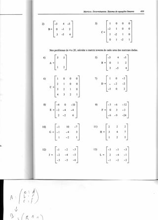 Álgebra linear e geometria analítica 2ª edição