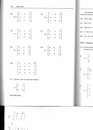 Álgebra linear e geometria analítica 2ª edição