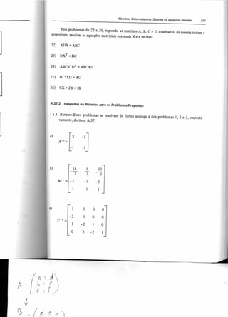 Álgebra linear e geometria analítica 2ª edição