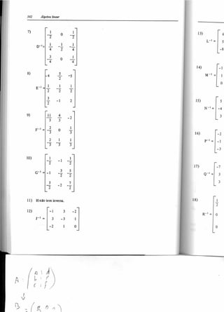 Álgebra linear e geometria analítica 2ª edição