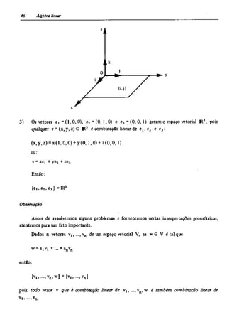 Álgebra linear e geometria analítica 2ª edição