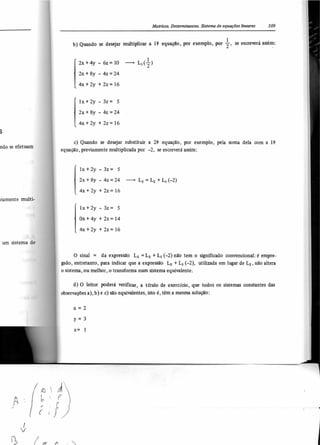 Álgebra linear e geometria analítica 2ª edição