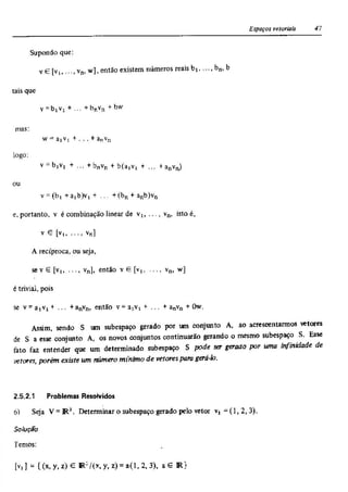 Álgebra linear e geometria analítica 2ª edição