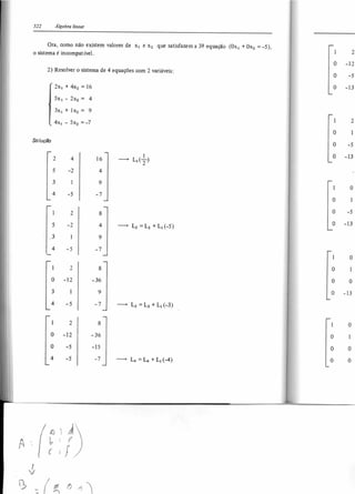 Álgebra linear e geometria analítica 2ª edição