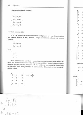Álgebra linear e geometria analítica 2ª edição