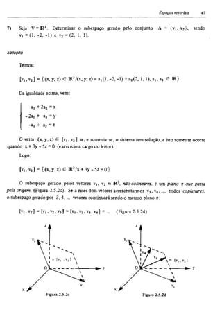 Álgebra linear e geometria analítica 2ª edição