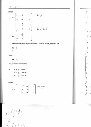 Álgebra linear e geometria analítica 2ª edição