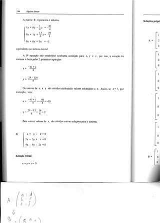 Álgebra linear e geometria analítica 2ª edição
