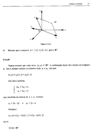 Álgebra linear e geometria analítica 2ª edição