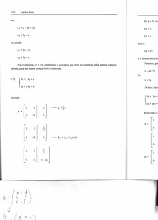 Álgebra linear e geometria analítica 2ª edição