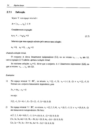 Álgebra linear e geometria analítica 2ª edição