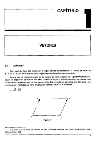 Álgebra linear e geometria analítica 2ª edição