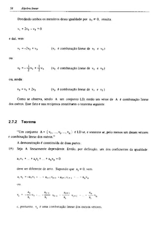 Álgebra linear e geometria analítica 2ª edição