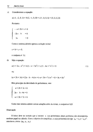 Álgebra linear e geometria analítica 2ª edição
