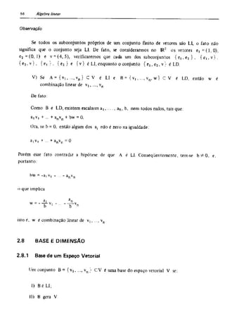 Álgebra linear e geometria analítica 2ª edição