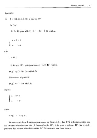 Álgebra linear e geometria analítica 2ª edição