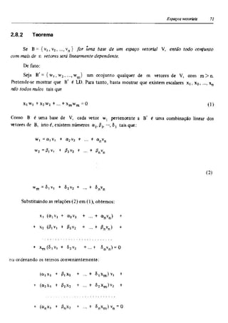 Álgebra linear e geometria analítica 2ª edição