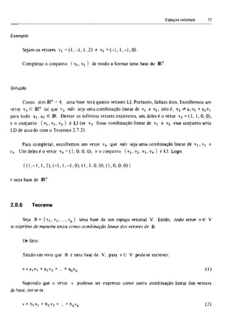 Álgebra linear e geometria analítica 2ª edição