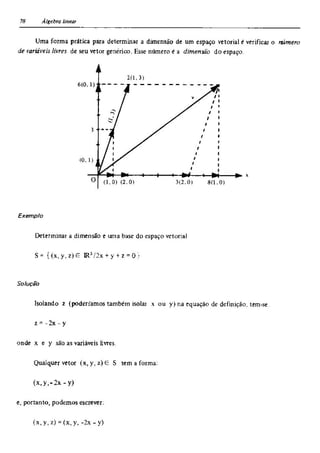 Álgebra linear e geometria analítica 2ª edição